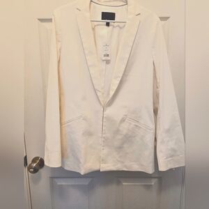 White banana republic blazer
